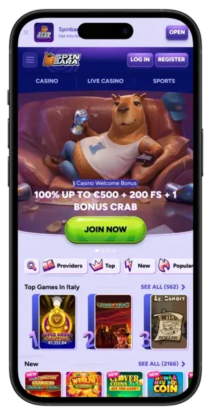 Spinbara Casino App